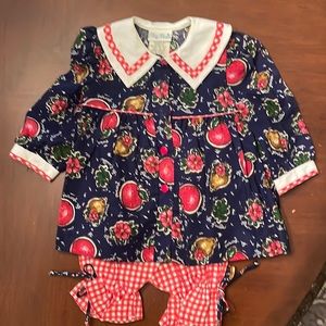 Vintage Polly Flinders 2 Piece 18 Month Outfit